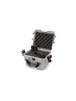Kunststoffkoffer 908, mit Schaum, silber, Innenmasse (mm): 241x190x190