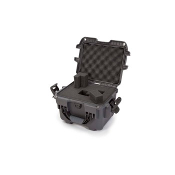 Kunststoffkoffer 908, mit Schaum, graphit, Innenmasse (mm): 241x190x190