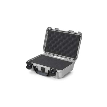 Kunststoffkoffer 909, mit Schaum, silber, Innenmasse (mm): 291x178x93