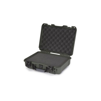 Kunststoffkoffer 910, mit Schaum, oliv, Innenmasse (mm): 336x234x104