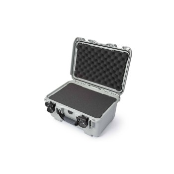 Kunststoffkoffer 918, mit Schaum, silber, Innenmasse (mm): 378x249x218