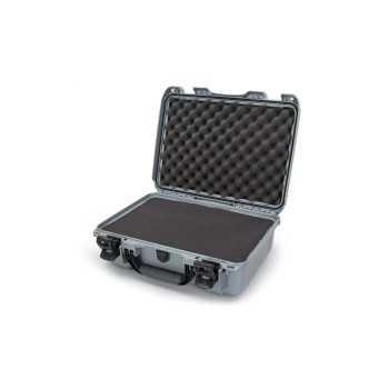 Kunststoffkoffer 925, mit Schaum, silber, Innenmasse (mm): 432x300x163