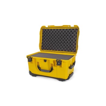 Kunststoffkoffer 938, mit Schaum, gelb, Innenmasse (mm): 546x318x294