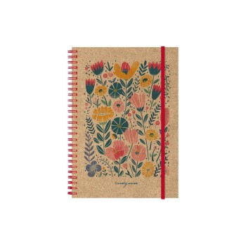 Natur Verlag Agenda hebdomadaire Harmony Fleur, 2027, Multicolore