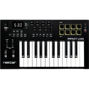 Nektar Contrôleur clavier Impact LX25 MK3 Nektar Contrôleur clavier Impact LX25 MK3