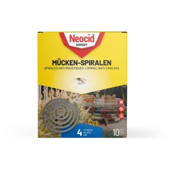 Neocid Expert Insecticide Spirale anti-moustiques, 10 Pièce/s Neocid Expert Insecticide Spirale anti-moustiques, 10 Pièce/s