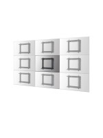 NEOMOUNTS Supports mural WL95-800BL1 Noir