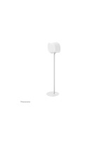 NEOMOUNTS Supports mural FL45-723 Wh1 Blanc