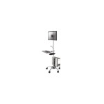 NewStar FPMA-MOBILE1800, Floor Stand (monitor, clavier/mouse & PC)
