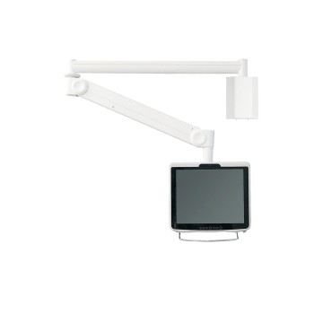 NEOMOUNTS Supports mural FPMA-HAW100 Argenté/Blanc