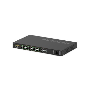 Netgear AV Line M4250-26G4F-PoE+ 24x1G, 24x1G PoE+ 300W 2x1G, 4xSFP, Managed Netgear AV Line M4250-26G4F-PoE+ 24x1G, 24x1G PoE+ 300W 2x1G, 4xSFP, Managed