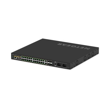 Netgear AV Line M4250-26G4F-PoE++, 24x1G Ultra90 PoE++, 1440W 2x1G 4xSFP, Mana Netgear AV Line M4250-26G4F-PoE++, 24x1G Ultra90 PoE++, 1440W 2x1G 4xSFP, Mana