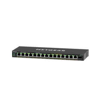Netgear GS316EPP: 16 Port PoE+ Switch, 16x 1G, PoE+ (231W), 1x SFP Netgear GS316EPP: 16 Port PoE+ Switch, 16x 1G, PoE+ (231W), 1x SFP