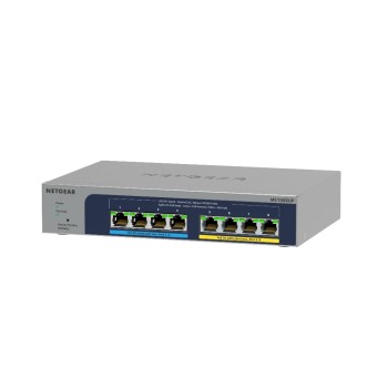Netgear MS108EUP: 8 Port Switch PoE++, 8-Port Multi-Gigabit 2.5G Ethernet PoE++ Netgear MS108EUP: 8 Port Switch PoE++, 8-Port Multi-Gigabit 2.5G Ethernet PoE++