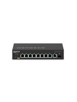 Netgear AV Line M4250-9G1F-PoE+, 8x1G PoE+ 110W, 1x SFP manag. Switch