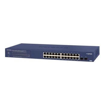 Netgear GS724TPv3:24 Port PoE Switch, 1Gbps, Smart Managed, 190W PoE+, 2x SFP Netgear GS724TPv3:24 Port PoE Switch, 1Gbps, Smart Managed, 190W PoE+, 2x SFP