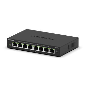 Netgear GS308E v4: 8 Port Switch, 8-Port Gigabit Unmanaged Plus Switch Netgear GS308E v4: 8 Port Switch, 8-Port Gigabit Unmanaged Plus Switch