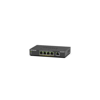 Netgear GS305PP V3: 5 Port PoE+ Switch, 5x Gigabit, 4x PoE+, Unmanaged Plus Switch