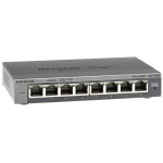 Netgear GS108E: 8Port Switch, 1Gbps, 8xQoS Ports, VLAN, configurable, metal case
