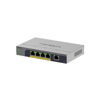 Netgear GS105EP: 5 Port Gigabit PoE+ Switch, 5x Gigabit, 4x PoE+ (63W), Fanless