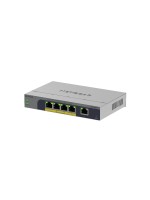 Netgear GS105EPP:5 Port Gigabit PoE+ Switch, 5x Gigabit, 4x PoE+ (120W), Fanless
