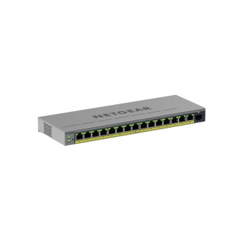 Netgear GS116EP: 16 Port PoE+ Switch, 16x 1G, PoE+ (180W), 1x SFP