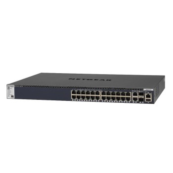 Netgear GSM4328S: 24Port Switch,4x10G, Managed, 19 Netgear GSM4328S: 24Port Switch,4x10G, Managed, 19