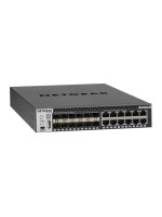 Netgear XSM4324S: 24 Port Managed Switch, 12x 10GBase-T, 12x SFP+, L3, halbe Breite