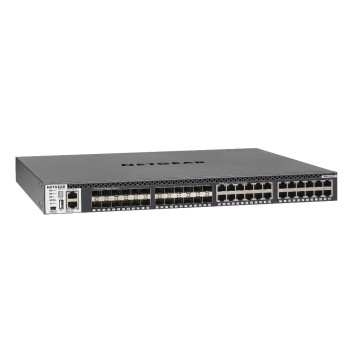 Netgear XSM4348S: 48 Port Managed Switch, 24x 10GBase-T, 24x SFP+, L3 Netgear XSM4348S: 48 Port Managed Switch, 24x 10GBase-T, 24x SFP+, L3
