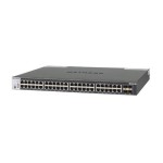 Netgear XSM4348CS: 48 Port Managed Switch, 48x 10GBase-T, 4x SFP+, L3
