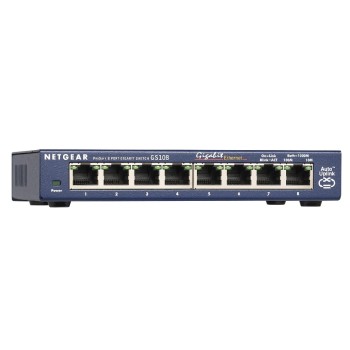 Netgear Network Switch 8-Port Desktop, 10/100/1000 MBit/s Netgear Network Switch 8-Port Desktop, 10/100/1000 MBit/s