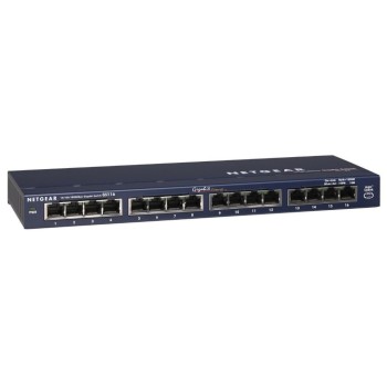 Netgear GS116: 16 Port Switch, 16-Port Gigabit Ethernet Switch
