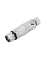 Neutrik Adaptateur audio NA3FF XLR 3 pôles, femelle - XLR 3 pôles, femelle