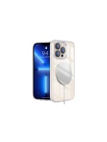 Nevox StyleShell SHOCKFlex, transparent, for iPhone 15 Pro, MagSafe