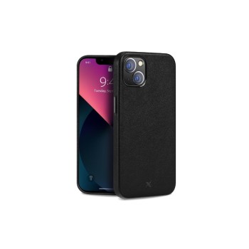 Nevox StyleShell PRO, cuir, black , for iPhone 15, MagSafe Nevox StyleShell PRO, cuir, black , for iPhone 15, MagSafe