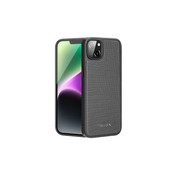 Nevox Coque arrière StyleShell Nylo iPhone 15 Noir Nevox Coque arrière StyleShell Nylo iPhone 15 Noir