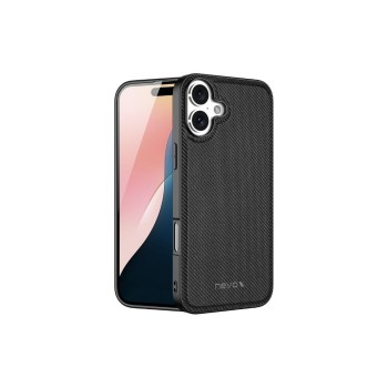 Nevox StyleShell NYLO, black , iPhone 16 Nevox StyleShell NYLO, black , iPhone 16