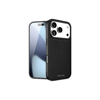 Nevox StyleShell NYLO, iPhone 17 Pro Max, Black Nevox StyleShell NYLO, iPhone 17 Pro Max, Black