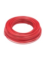 T-Draht 1.5mm2, red, 100m, CU blank, Isolation PVC