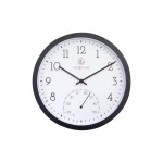 NeXtime Horloge de jardin Marigold Ø 30.2 cm, Noir