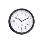 NexTime Wanduhr Outdoor Jasmine, D: 23.4cm, Plastik