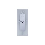 NeXtime Horloge murale Dali Transparent/Blanc