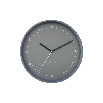 NeXtime Horloge murale Berlin Gris