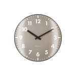 NeXtime Horloge murale Duomo Ø 35 cm, Beige