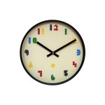 NeXtime Wanduhr Mario Weiss, 35cmØ, Silent, Glas