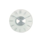 NeXtime Horloge murale Stripe 2632 Ø 31 cm Transparent