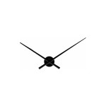 NeXtime Horloge murale Hands Ø 70 cm Noir