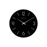 NeXtime Horloge murale Basic Ø 35 cm Noir