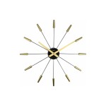 NeXtime Horloge murale Plug Inn Ø 58 cm Doré