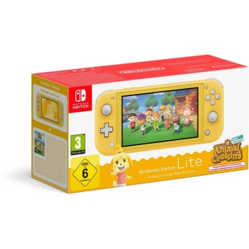 Nintendo Nintendo Switch Lite Animal Crossing jaune Nintendo Nintendo Switch Lite Animal Crossing jaune
